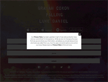 Tablet Screenshot of grahamcoxon.co.uk